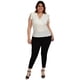 thumbnail image 5 of Blusa sin manga Roman Fashion/Tallas Extras, 0315 (Blanco) blanco 42 Roman Fashion BL-ELY-0315-BLANCO, 5 of 6