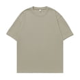 thumbnail image 1 of Playeras Algodon Para Hombre Y Mujer, Camisetas Casuales De Verano Para Niños Y Niñas, Camiseta Deportiva De Manga Corta De Color Sólido Con Abertura, 1 of 2