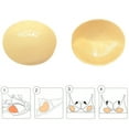 thumbnail image 2 of Ticikt Double Sided Sticky Bra Inserts, Reusable Push Up Adhesive Pads with Padding for Bikini, Swimsuit, Sports Bra, 2 of 4