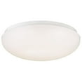 thumbnail image 1 of 11 in. LED Indoor Flush Mount Ceiling Fixture, White, 1 of 1