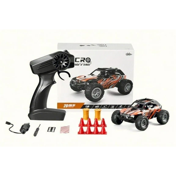 Remote Control Toy Car Funtogether Toys, 1:32 Scale High Speed off Road Drift RC Car 2.4GHz All-Terrain Vehicle for Kids Boys