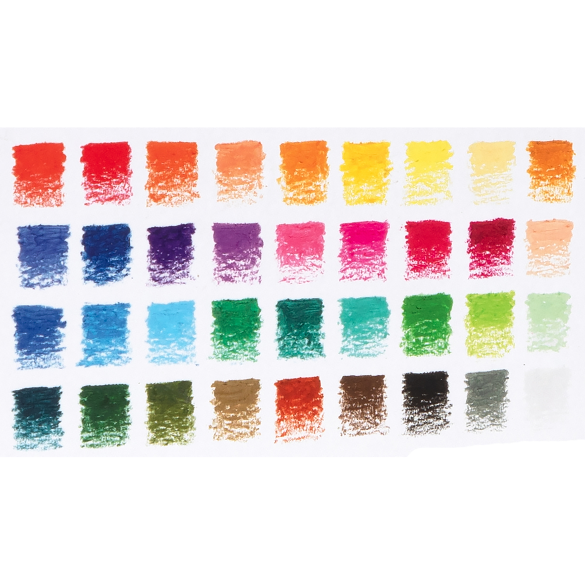 eeBoo: Oil Pastels – Rainbow - 36 Colors, Artist-Quality Sticks, Blendable Soft Texture, Hardcover Gift Box, Adults-Kids, Arts-Crafts-Drawing Supplies