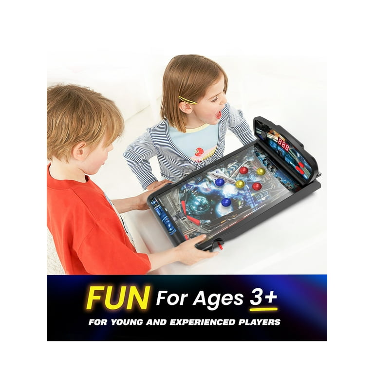 GB Pacific New Era Electronic Tabletop Pinball Game - Kids GB Pacific New Era Electronic Tabletop Pinball Game - Kids