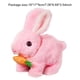 thumbnail image 4 of Juguete Conejo Lindo Realista Con Sonidos Y Movimientos Regalos Pascua para (), 4 of 4