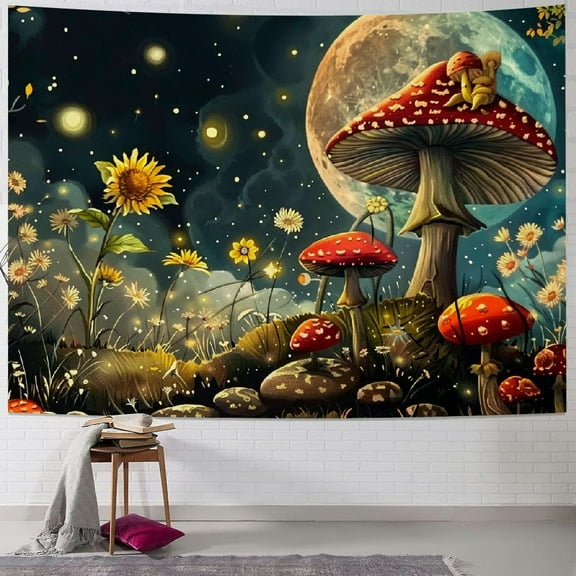 Creowell  Astronaut Tapestry, Galaxy Tapestry Outer Space Tapestry for Boys Bedroom Decor,Mandala Tapestry Wall A Hanging Tapestry 40x30inch