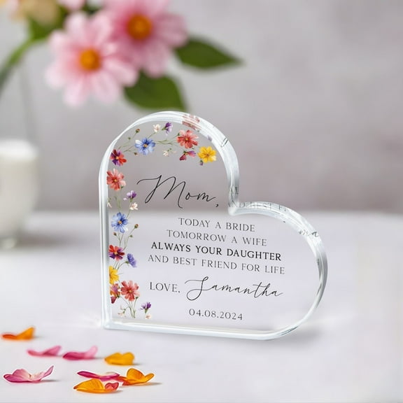 Mother of the Bride Gift, Personalized Gift for Mother of Bride, Mother of the Bride Gift from Bride, Mother Wedding Gift, Wedding Keepsake