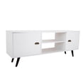thumbnail image 1 of Centro de Entretenimiento modular KingsHouse para TV 150Cm con Repisas y Puertas blanco, 1 of 7