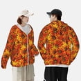 thumbnail image 5 of Picia Sunflower4 Women's Men's UPF 50+ Sun Protection Hoodie Shirt Long Sleeve SPF Fishing Outdoor UV Hiking Lightweight Shirts-Medium, 5 of 9