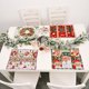 thumbnail image 5 of 4 piezas de artículos para la mesa familiar, decoraciones para fiestas navideñas, adornos de mesa de invierno, suministros para cenas, 5 of 5