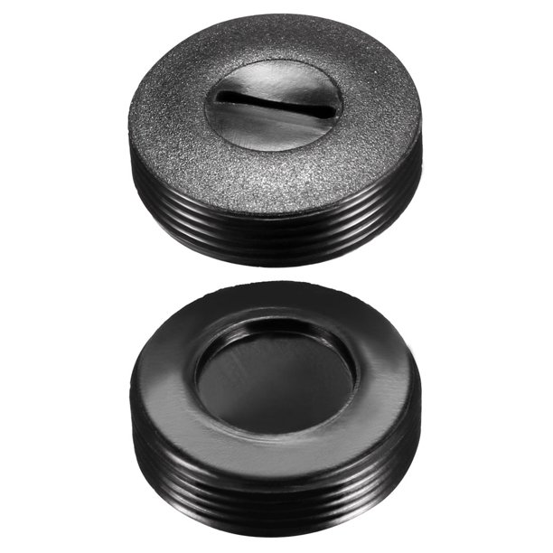 Carbon Brush Holder Caps 22mm O.D. 10.5mm I.D. 6.7mm Brush Cover Black
