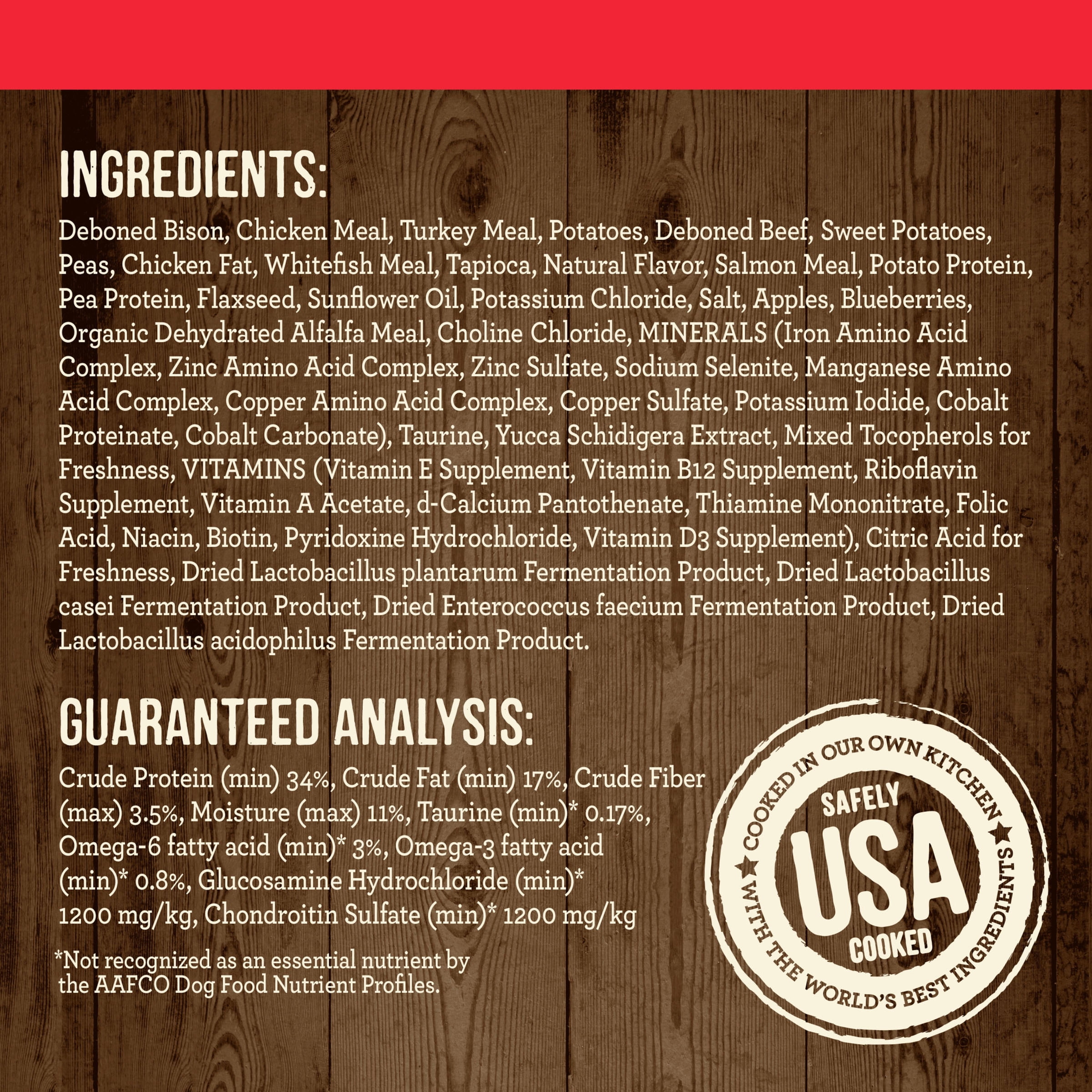 Merrick Grain Free Dry Dog Food Real Bison Beef Sweet Potato