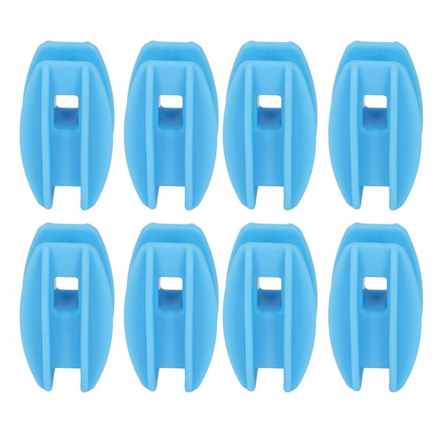 100PCS Electric Fence Insulator, Weather ABS Square Tube Post Insulator for Steel Wire, , Weather Resistance