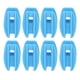 thumbnail image 1 of 100PCS Aislador De Cerca Eléctrica, Aislador De Poste De Tubo Cuadrado ABS Para Alambre De Acero, Fuerte Aislamiento, Protección, Clima, 1 of 7