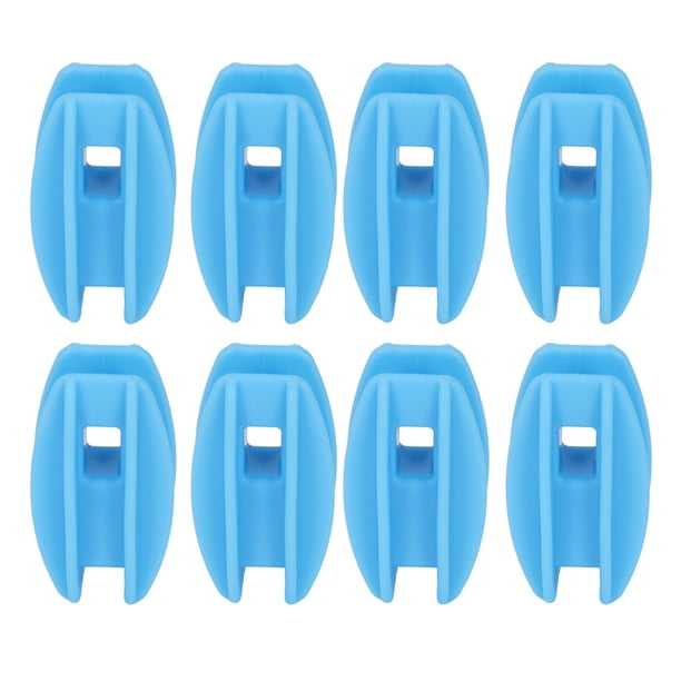 100PCS Aislador De Cerca Eléctrica, Aislador De Poste De Tubo Cuadrado ABS Para Alambre De Acero, Fuerte Aislamiento, Protección, Clima