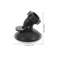 thumbnail image 2 of COMPUKAS Action Camera Suction Mount for Dash Cameras Easy Installation Black Plastic 1Set, 2 of 6