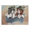 thumbnail image 2 of St. Patrick's Day Greeting, Puppies in Hats with Pipes (1000 Piece Puzzle, Size 19x27, Challenging Jigsaw Puzzle for Adults and Family, Made in USA), 2 of 4