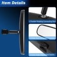 thumbnail image 4 of Unique Bargains 6U5Z-17700-B/6U5Z17700B Interior Rearview Mirror for Ford Escape 2001-2019 for Ford Focus 2004-2018 Inner Rearview Mirror 1 pcs, 4 of 6