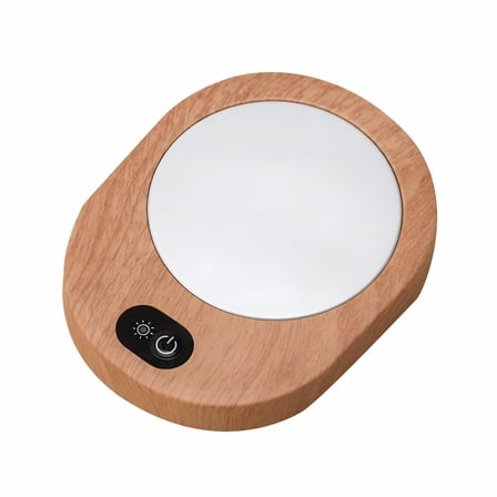 HIBIBUD Coffee Mug Warmer Smart Beverage Cup Warmer,Battery Operated Candle Warmer Plate,55-65°C Tea Cup Warmer