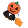 thumbnail image 2 of Dispositivo de almacenamiento móvil de unidad flash de alta velocidad USB2.0 de monstruo de calabaza de dibujos animados lindo U Disk, 2 of 8