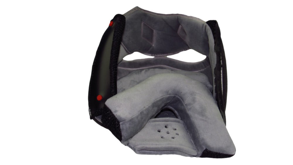 Vega RS1 Helmet Top Inner Liner Pad Gray 