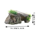 thumbnail image 3 of Turtle Basking Platform for Aquarium, Resting Terrace for Tortoise and Climbing Platform, Resin Realistic Stone Ornament for Fish Tank, Turtle Dock for Small Aquarium and Terrarium (B), 3 of 5