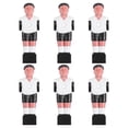 thumbnail image 1 of 6 Pcs Style Tournoi Joueur de Soccer de Table Remplacement Poupées de Machine de Soccer, 1 of 5