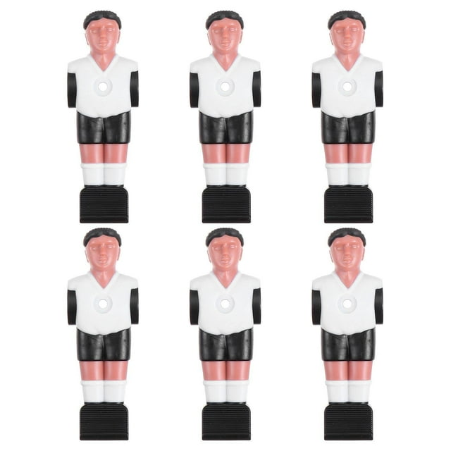 MasteelfCA 6 Pcs Style Tournoi Joueur de Soccer de Table Remplacement Poupées de Machine de Soccer