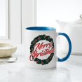 thumbnail image 4 of CafePress - Merry Christmas - 11 oz Ceramic Mug - Novelty Coffee Tea Cup, 4 of 4