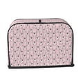 thumbnail image 2 of Sikiie Cute Rabbit Toaster Covers 2 Slice Dustproof Toaster Cover Bread Machine Cover, Dustproof Cover - 11.4" x 7.5" x 7.9", 2 of 7