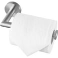 thumbnail image 4 of HITSLAM Toilet Paper Holder Wall Mount,Brushed Nickel Toilet Paper Roll Holder for Bathroom, 4 of 10