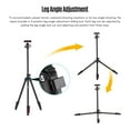 thumbnail image 2 of Andoer-2 Andoer Q160H Travel Tripod Portable Horizontal Mount 360° Panoramic Ball Head Universal for DSLR Cameras Smartphones DVs Max Load 5kg Professional, 2 of 7