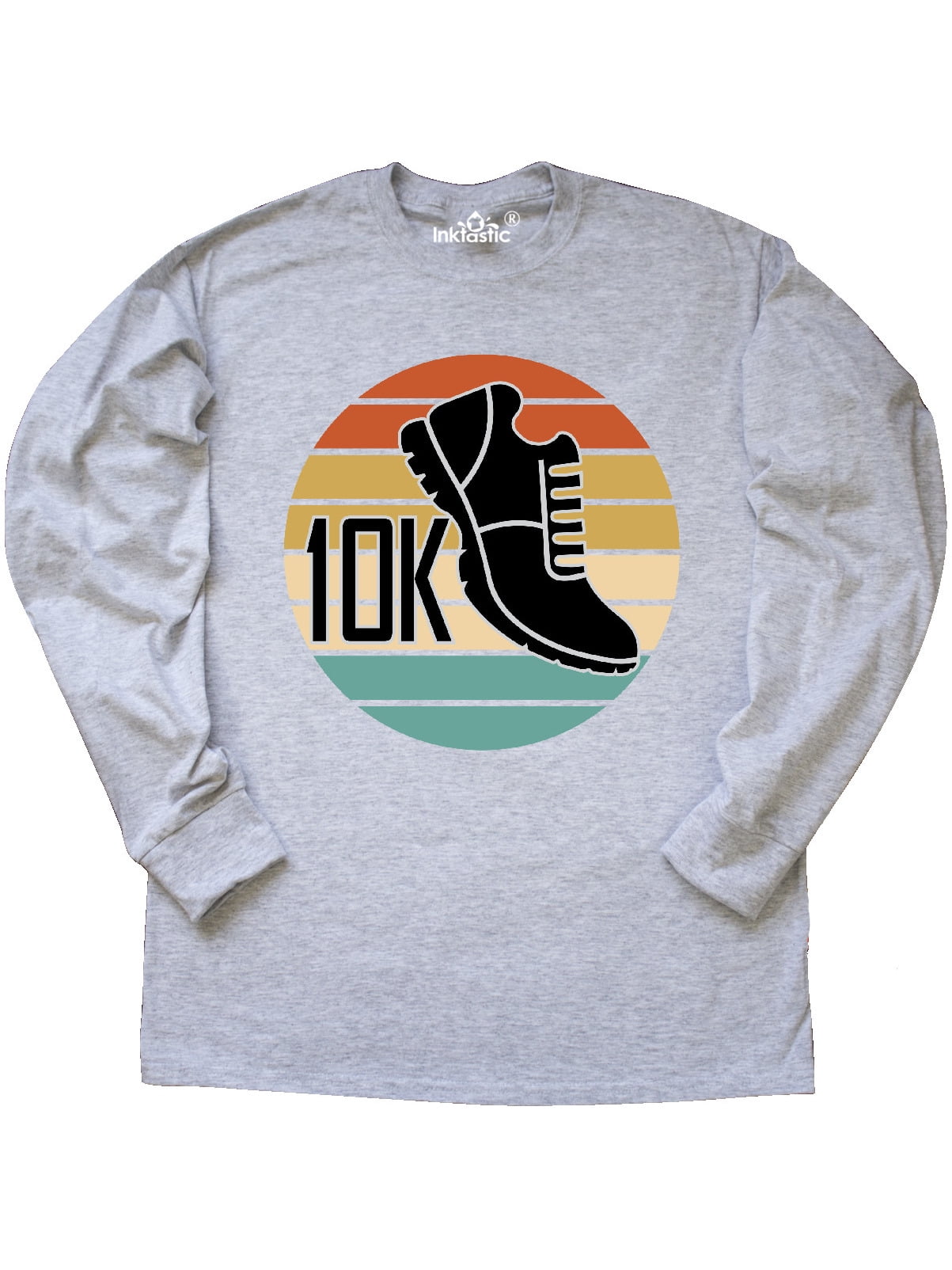 INKtastic 10K Race Running Shoe Runner Gift Long Sleeve TShirt