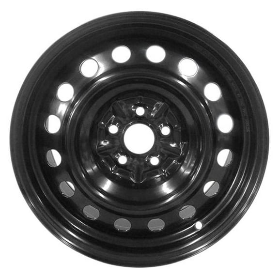 New Steel Wheel Rim for 2020-2021 Toyota Corolla 16 inch 5 Lug Black Fits R16 Tire