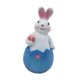 thumbnail image 2 of Decoración de huevo de conejo de Pascua Figura de conejo de Pascua Decoraciones de primavera para fiesta Azul, 2 of 9