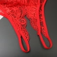 thumbnail image 5 of Baqcunre Thongs for Women Women's Sexy Lace Underpants Open Crotch Panties Low Waist Briefs Underwear Sexy Underwear for Women Womens Underwear, 5 of 5