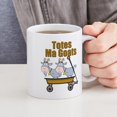 thumbnail image 4 of CafePress - Totes Ma Goats Mug - 11 oz Ceramic Mug - Novelty Coffee Tea Cup, 4 of 4