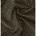 thumbnail image 1 of Soimoi Brown Poly Georgette Fabric Shells Ocean Print Sewing Fabric Yard 42 Inch Wide, 1 of 6