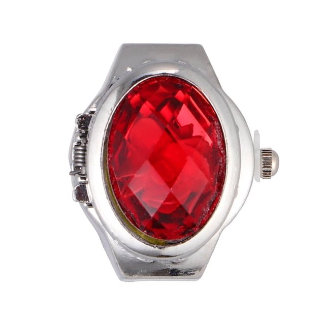 Miangastore Bagues de Montre Structure Classique Rouge 1Pcs 1.2x1.1x0.9In