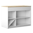 thumbnail image 5 of Twin Star Home 48" Kitchen Island, White, 5 of 7
