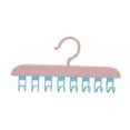 thumbnail image 3 of Organizador de bufandas y cinturones Macarena Colgador de tanque rosa, 3 of 8