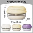 thumbnail image 3 of Elastic Lifting Retainer Box, Portable Mouthguard Storage Case for Braces, Dust-Proof Container for Night Guard, Yellow, 3 of 6