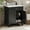 Black, variant on 30" Floor Bathroom Vanity with Top Sink, Modern Bathroom Storage Cabinet With 2 Soft-close Doors, Adjustable Shelves, Floor Mounted Single Sink Bathroom Vanity For Home