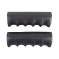 thumbnail image 3 of 2Pcs Wheelbarrow Rubber Handles, Round Tubes Black Replacement Handles, 3 of 8