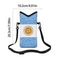 thumbnail image 3 of Mini Sac de Sport à Cordon en Nylon pour Matchs de Soccer, Sac de Sport Résistant à l'Eau Soccer Fans, Contient un Téléphone Intelligent, Multicolore, 20,3 cm, 3 of 6