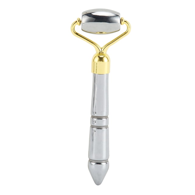 Rodillo facial Gua Sha para acupuntura con piedra energética de terahercios para reafirmar la piel.