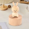 thumbnail image 1 of Wzzjkit Home Decor Wooden Music Box Crafts Retro Birthday Gift Home Decoration Accessoriies, 1 of 8
