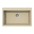 thumbnail image 1 of Houzer V-100 SAND Quartztone Series Composite Granite Topmount Large Single Bowl Kitchen Sink, Sand, 1 of 1