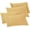 Gold, variant on Mocassi 4-PACK Solid Pillowcases 1500 Thread Count Egyptian Quality,Easy Slip-On, 4-Piece Set, Standard/Queen Pillowcase, Gold