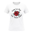 thumbnail image 1 of Playera George para Dama, Manga Corta Blanco Talla EG, 1 of 4