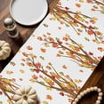 thumbnail image 2 of Thanksgiving Table Runner, Autumn Thanksgiving Kitchen Dining Table Decoration for Home Party Decor 13x70 Inches, 2 of 9